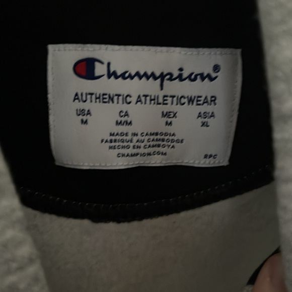 NWT Champion Powerblend Logo Hoodie in M - Picture 4 of 10